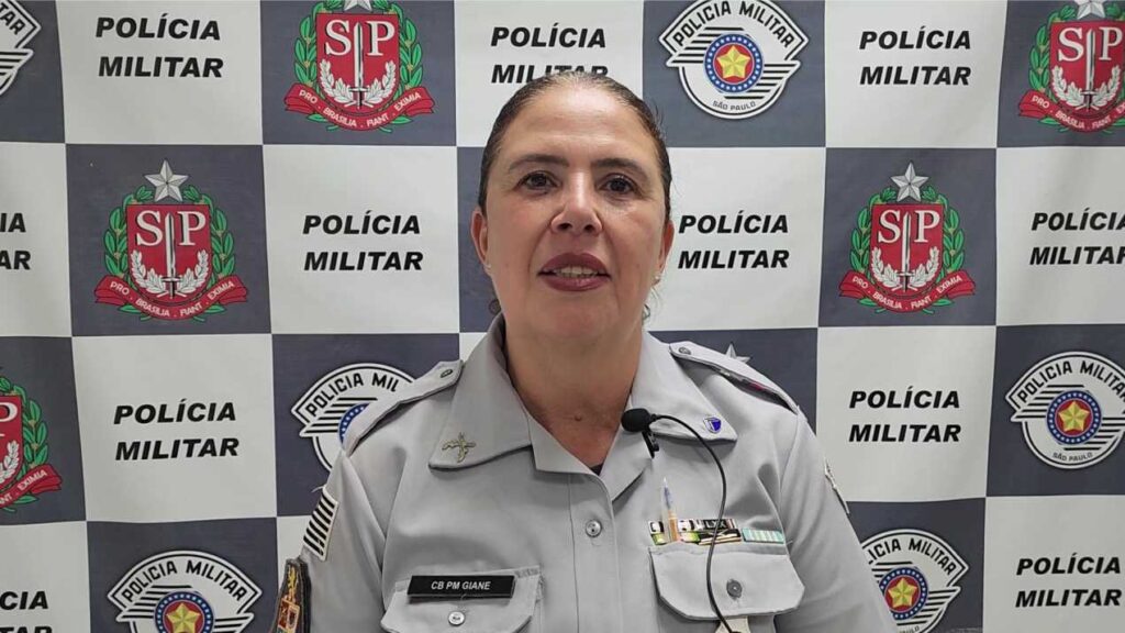 Sargento PM Giane se despede da Polícia Militar de Atibaia